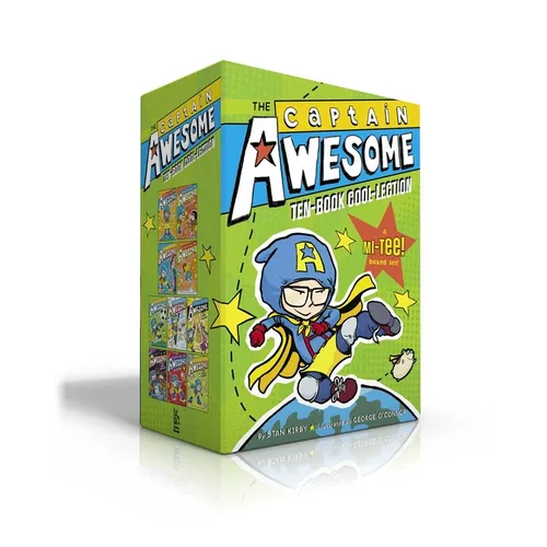 The Captain Awesome Ten-Book Cool-Lection (Boxed Set): Captain Awesome to the Rescue!; vs. Nacho Cheese Man; And the New Kid; Takes a Dive; Soccer Sta