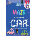 Maze Activity Book Car