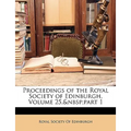 Proceedings of the Royal Society of Edinburgh, Volume 25, part 1