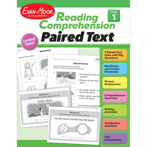 Reading Comprehension, Paired Text, Grade 1
