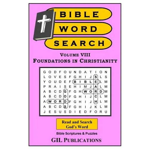 Bible Word Search, Volume VIII: Foundations in Christianity