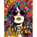 Get Your Groove On: An Absolutely Fabulous Hippie Adult Coloring Book