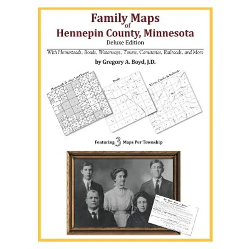 Family Maps of Hennepin County, Minnesota