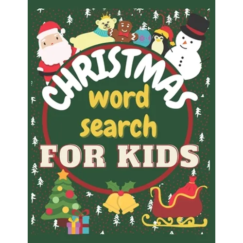 Christmas Word Search for Kids: Christmas Activity Book - Buster Brain Games - Workbook Game for Learning - Great Gift for Christmas - Gift for kids