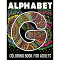 Coloring book: Alphabet coloring book for adults