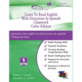 Learn To Read English With Directions In Spanish Classwork: Color Edition
