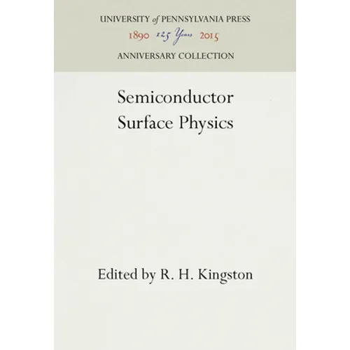 Semiconductor Surface Physics
