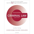 Criminal Law Concentrate: Law Revision and Study Guide