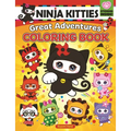 Ninja Kitties Great Adventures Coloring Book