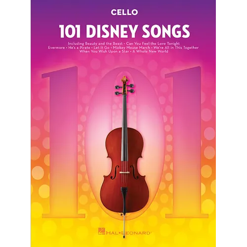 101 Disney Songs for Cello