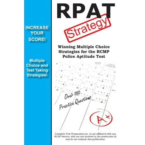 RPAT Test Strategy: for the RCMP Police Aptitude Test