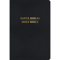 Rvr 1960/KJV Biblia Bilingüe Letra Grande, Negro Imitación Piel Con Índice (Edición 2024)