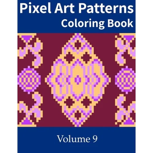 Pixel Art Patterns Coloring Book 9
