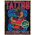 Tattoo Coloring Book for Adults Relaxation: Coloring Pages For Adult Relaxation With Beautiful Modern Tattoo Designs Such As Sugar Skulls, Hearts, Ros