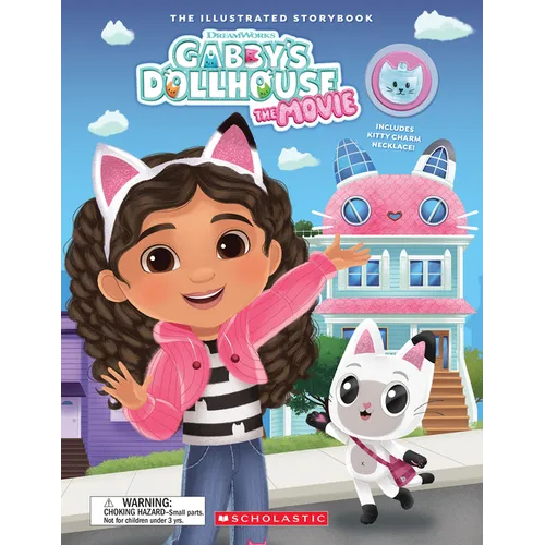 Gabby's Dollhouse: The Movie (Gabby's Dollhouse: Storybook with Charm Necklace)