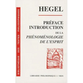 Preface Introduction de la Phenomenologie de l'Esprit