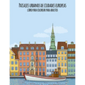 Paisajes urbanos de ciudades europeas libro para colorear para adultos