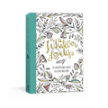Whatever Is Lovely Postcard Book: Twenty-Four Inspirational Cards to Color and Send: Postcards