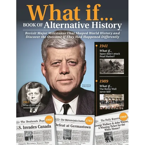 What If...Book of Alternative History: Revisit Major Milestones That Shaped World History and Discover the Outcome If They Had Happened Differently