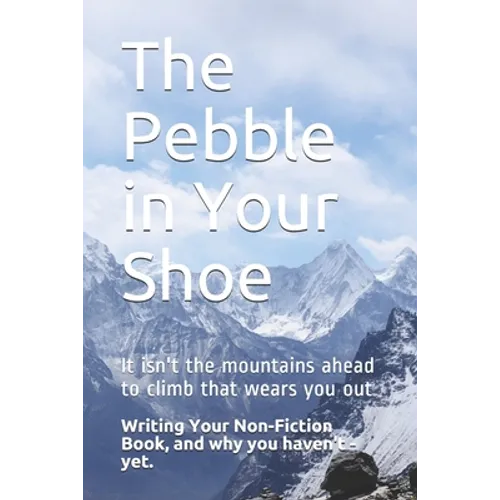 The Pebble in Your Shoe: Writing Your Non-fiction Book, and Why You Haven't - Yet.