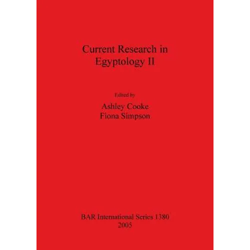Current Research in Egyptology II: January 2001