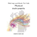 Mind map workbook for kids - Musical Instruments
