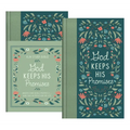 God Keeps His Promises KJV Study Bible [Sage Floral]: Understand Bible Prophecy. . .and Find Inspiration for Life