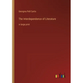 The Interdependence of Literature: in large print
