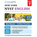 Grade 7 English Language Arts Literacy (ELA) Practice Workbook and Full-length Online Assessments: NYST Study Guide