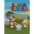 Biblia Rvr 1960 Compacta Para Niños Animales Vinilo Con Cierre (Bible Rvr 1960 Compact Size Children Animals Vinyl with Zipper (Spanish Edition)