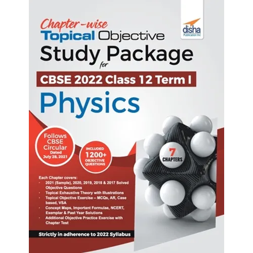 Chapter-wise Topical Objective Study Package for CBSE 2022 Class 12 Term I Physics