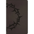 ESV Premium Gift Bible (Trutone, Charcoal, Crown Design)