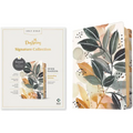 NLT Wide Margin Bible, Dayspring Signature Collection, Filament Enabled (Leatherlike, Autumn Leaves, Red Letter)