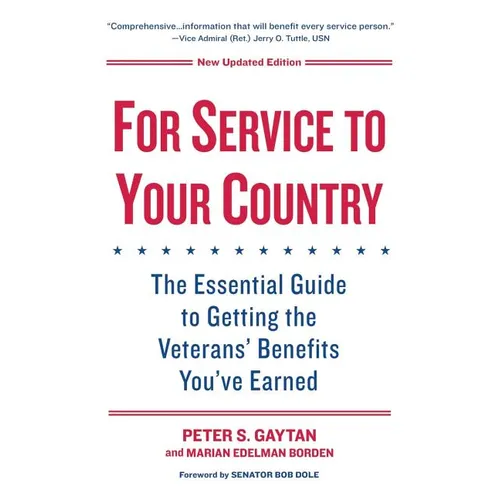 For Service to Your Country
