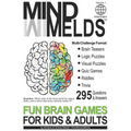 295 Fun Brain Teasers, Logic/Visual Puzzles, Trivia Questions, Quiz Games and Riddles: MindMelds Volume 1, World Edition - Fun Diversions for Your Men