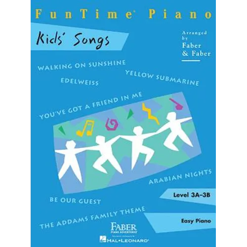 Funtime Piano Kids' Songs - Level 3a-3b