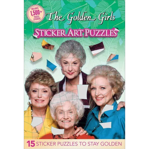 Golden Girls Sticker Art Puzzles
