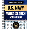 Brain Games - U.S. Navy Word Search - Large Print