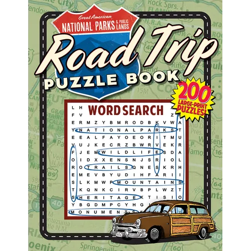 Great American Public Lands Road Trip Puzzle Book