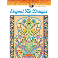 Creative Haven Elegant Tile Designs Coloring Book