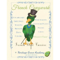 French Copywork: French Style Cursive
