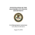 Investigation of the Baltimore City Police Department