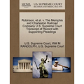 Robinson, et al. V. the Memphis and Charleston Railroad Company U.S. Supreme Court Transcript of Record with Supporting Pleadings