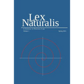 Lex Naturalis Volume 1: A Journal of Natural Law