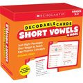 Decodable Cards: Short Vowels & More
