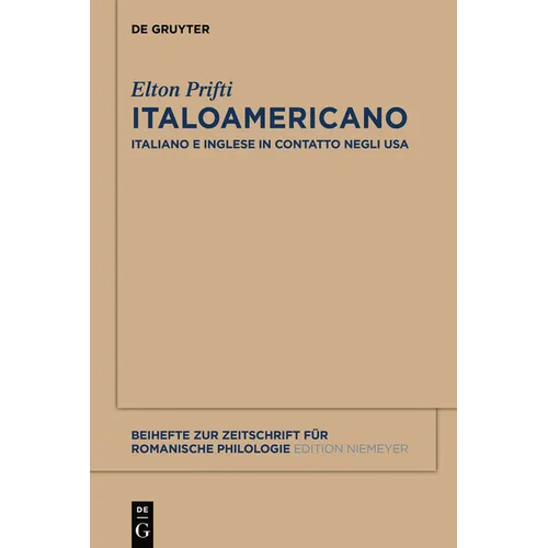 Italoamericano: Italiano E Inglese in Contatto Negli Usa. Analisi Diacronica Variazionale E Migrazionale