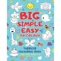 Big Simple Easy To Colour Toddlers Colouring Book For Kids Ages 2-4: Toddler Learning Activieties. Arts and crafts for kidsKids Ages 2-4 2-5 1-3. Earl