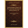 Anthropological Papers Of The American Museum Of Natural History V8: Jicarilla Apache Texts (1911)
