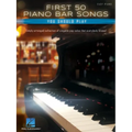 First 50 Piano Bar Songs You Should Play - Simply Arranged Collection of Pop Solos with Lyrics