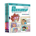 P.I. Butterfly Box Set (Gone Guppy, Birthday Bandit, Disappearing Daisy) for Curious Kids Ages 6-11, Interactive Kids Mystery Early Graphic Novel Gift